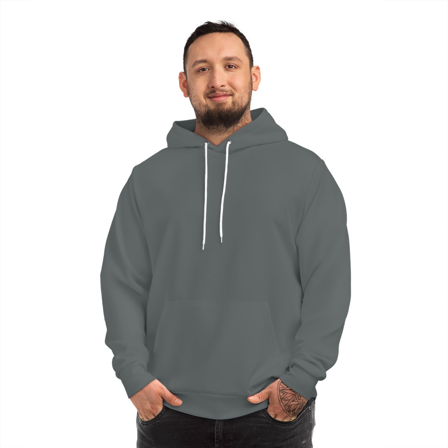 Ash Cloud Grey Hoodie for Men & Women – "Divine Mirror" Faith-Inspired Statement Piece