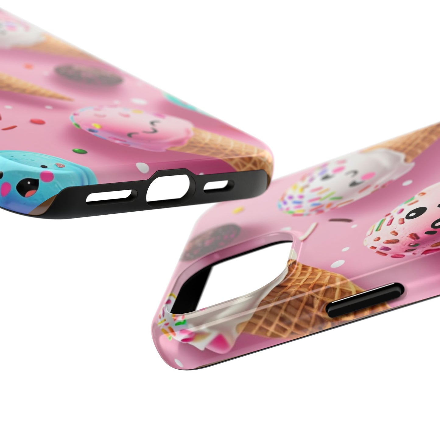Tough Phone Cases Cute Ice Cream Design