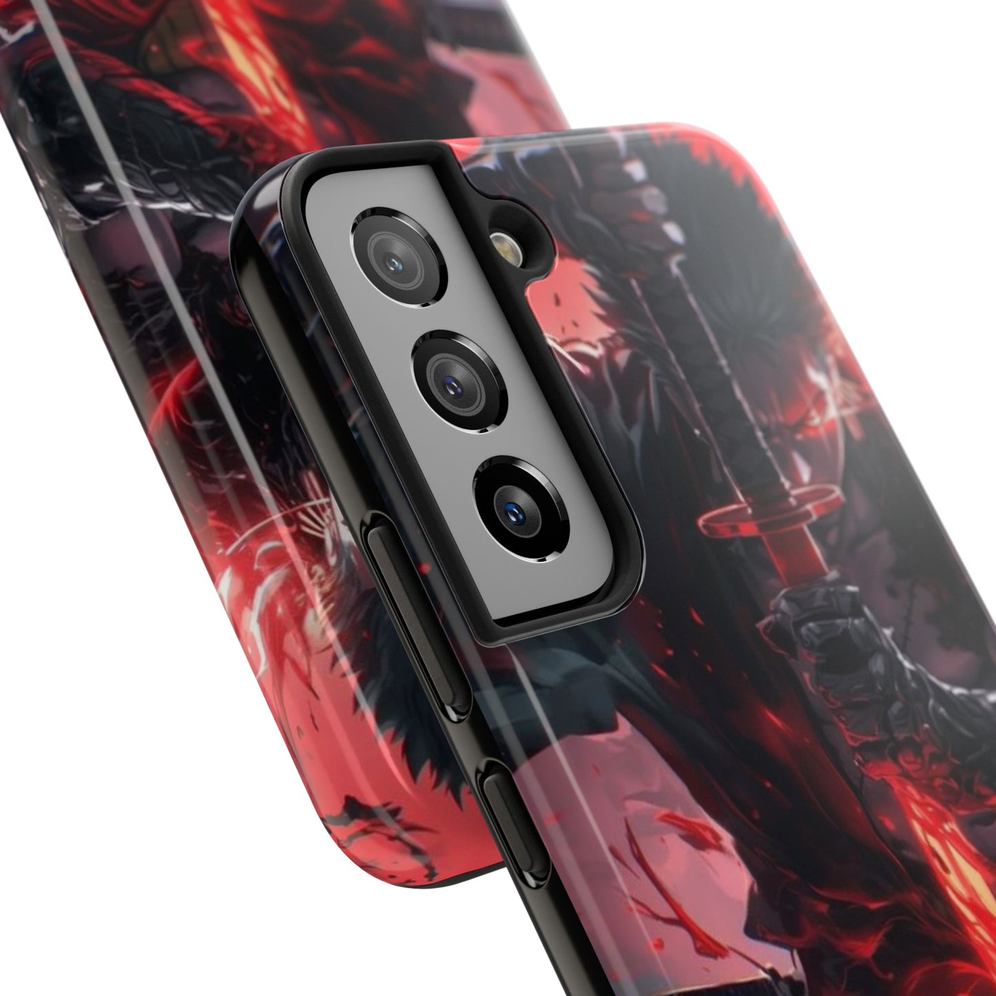 🗡️ Fierce Samurai Tough Phone Case – Durable Protection with Bold Anime Design for iPhone & Android