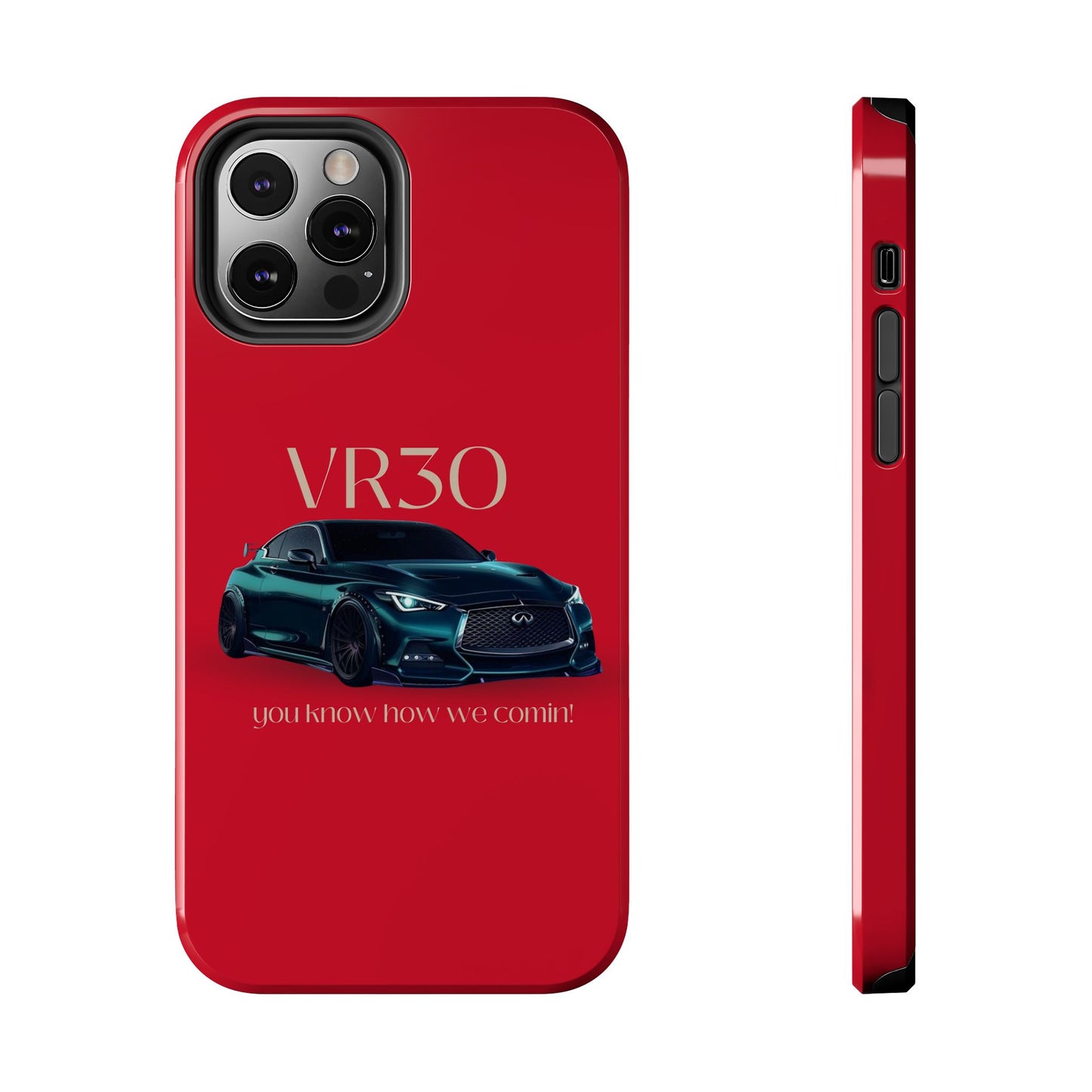 VR30 Sports Car Tough Phone Case - Stylish and Durable Protection for Car Enthusiasts