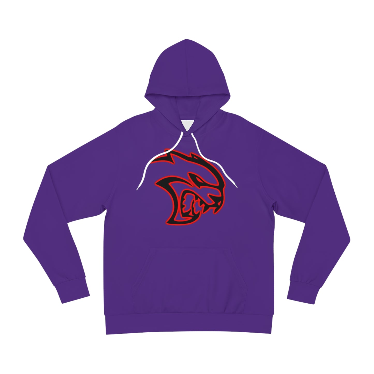 Royal Venom Purple Hoodie for Men– Hellcat Muscle Car Performance Wear