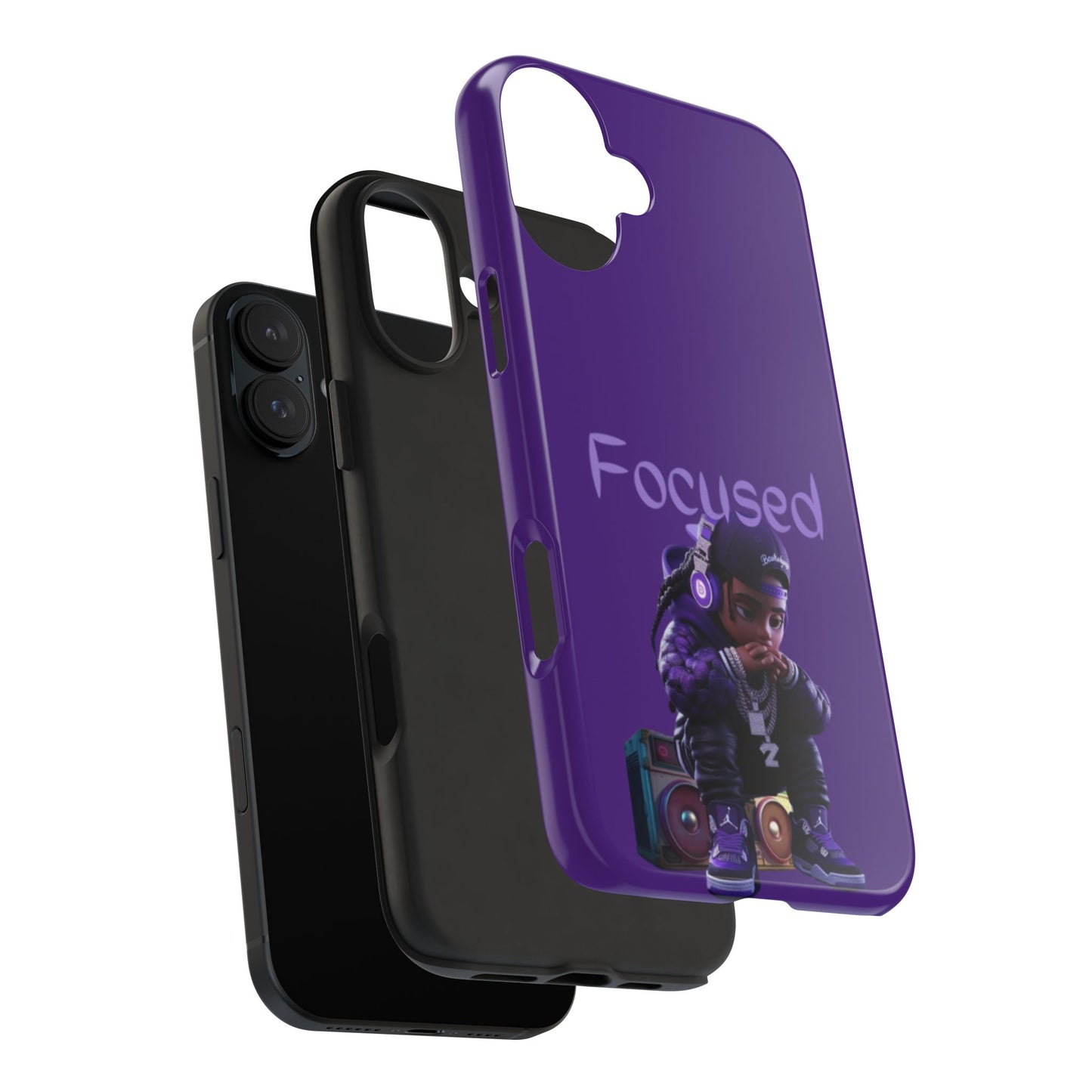 Phone Case- Focused Tough Case- Durable Protection