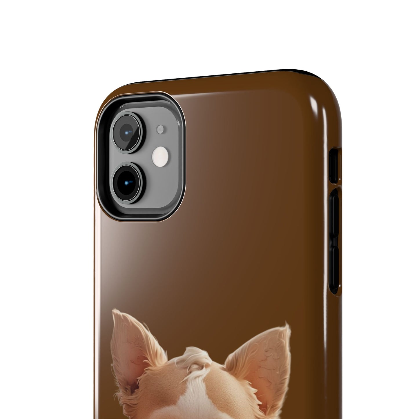 Cute Chihuahua Tough Phone Case - 'Mama's Bestie' Design