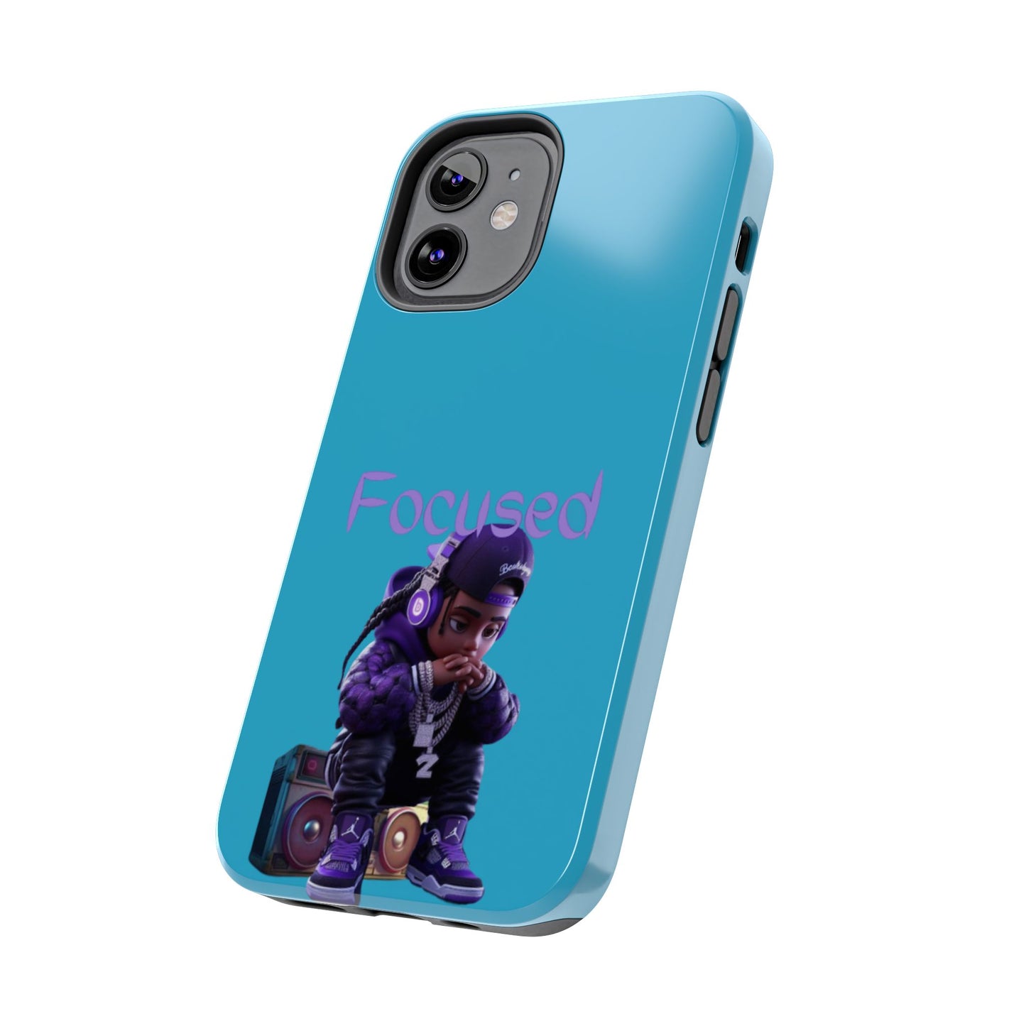 Phone Case- Focused Tough Case- Durable Protection