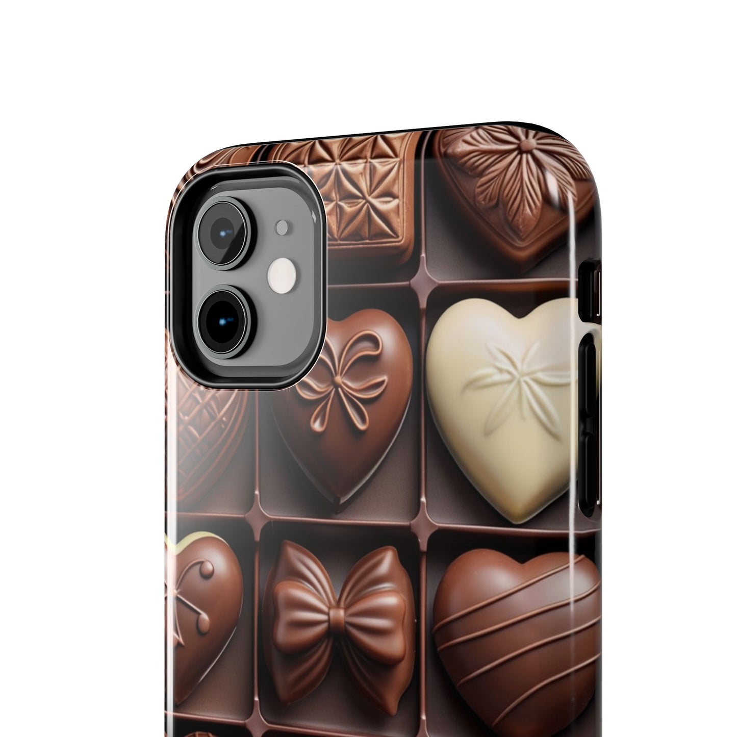 Chocolate Love Tough Phone Case - Perfect for Valentine's Day or Sweet Treat Lovers