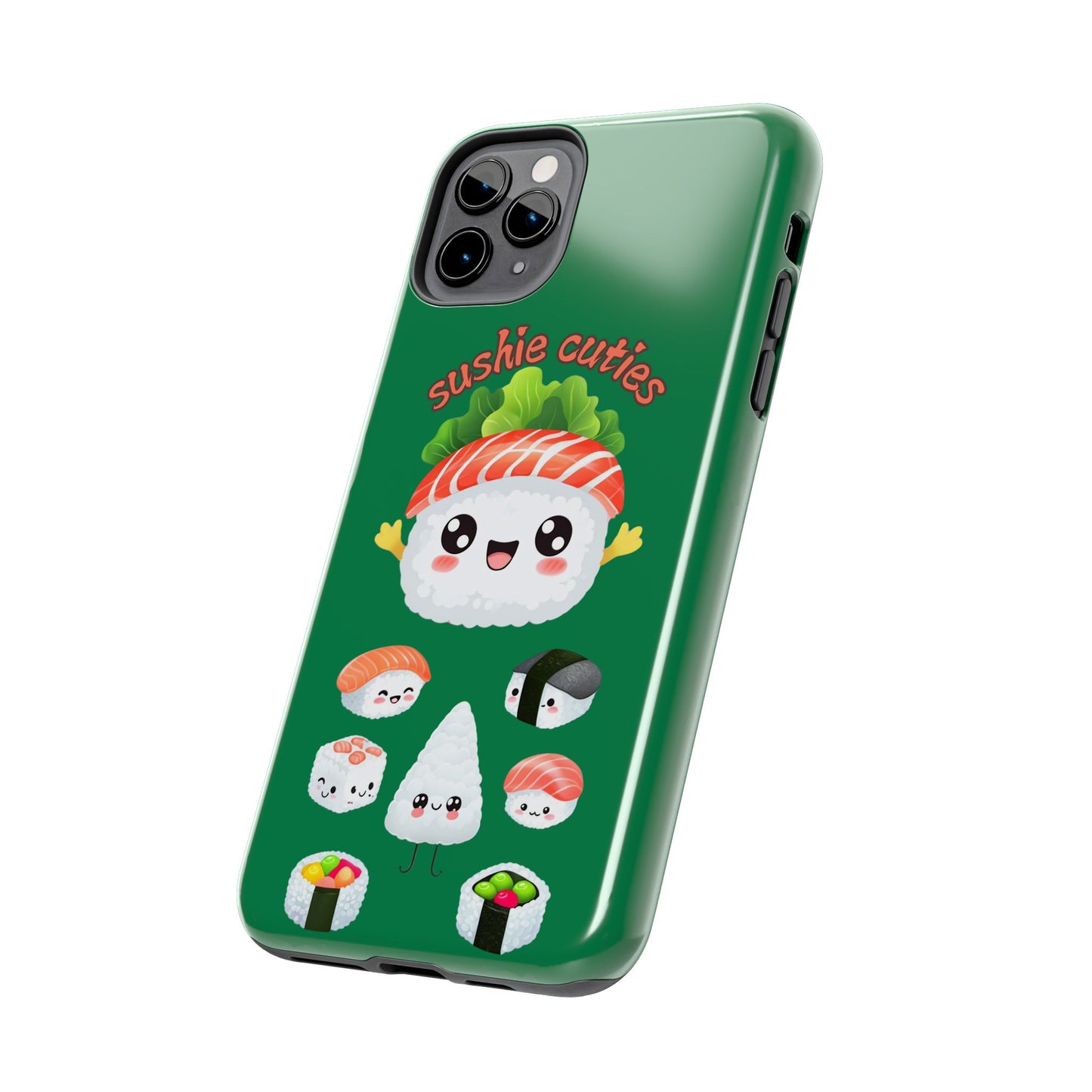 π£ Cute Sushi Buddies Tough Phone Case β Durable & Adorable for iPhone & Android!