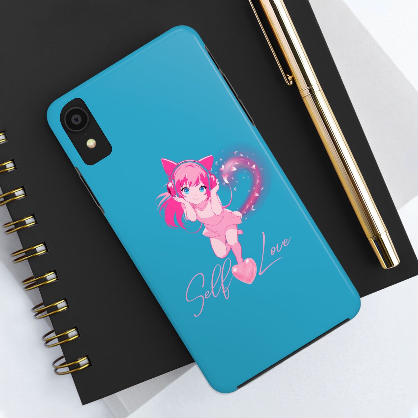 Self Love Tough Phone Case for Anime Lovers