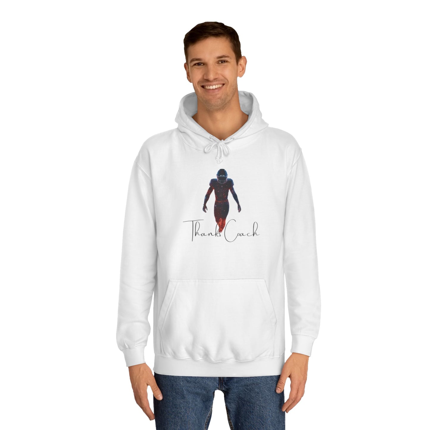 Victory Grey Coach Appreciation Sweater – "Thanks Coach" Sports Tribute Pullover