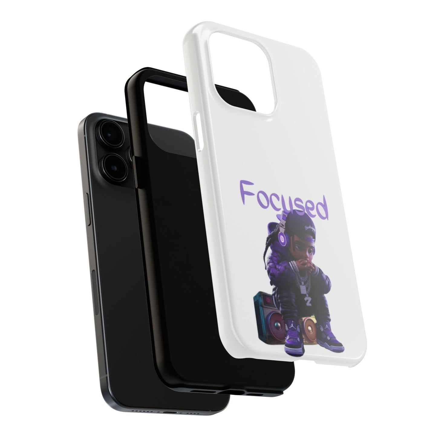 Phone Case- Focused Tough Case- Durable Protection