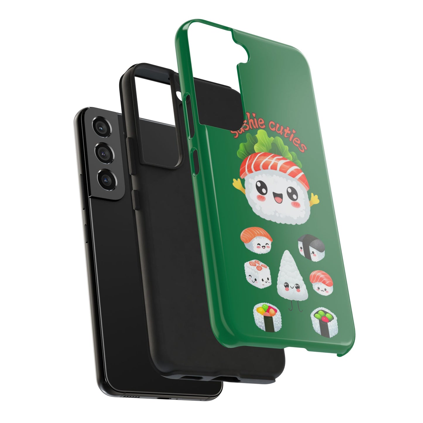 π£ Cute Sushi Buddies Tough Phone Case β Durable & Adorable for iPhone & Android!