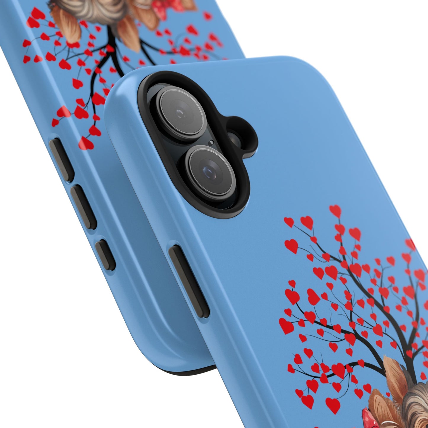 Cute Yorkshire Terrier Phone Case - "Value Each Other" Tough Case for Pet Lovers