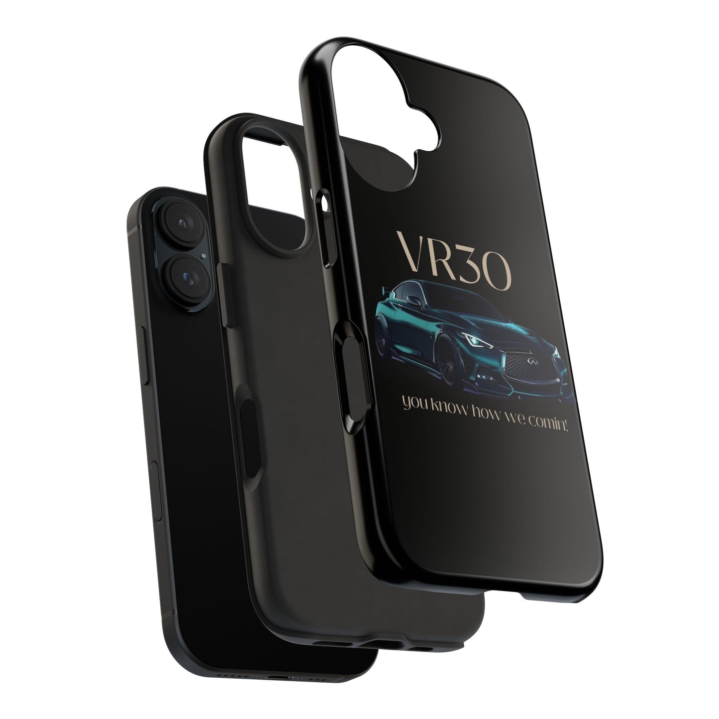 VR30 Sports Car Tough Phone Case - Stylish and Durable Protection for Car Enthusiasts