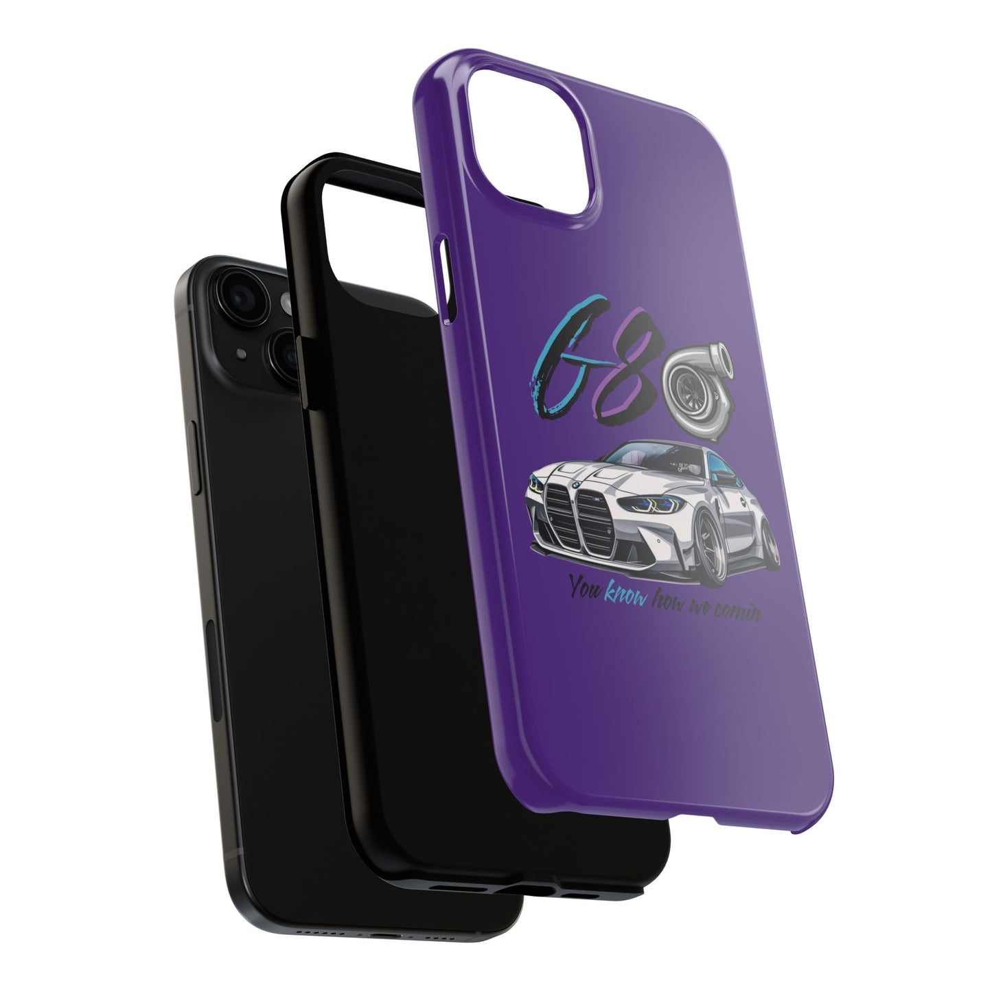 Car Enthusiast Tough Phone Case - BMW G80 'You Know How we Comin'