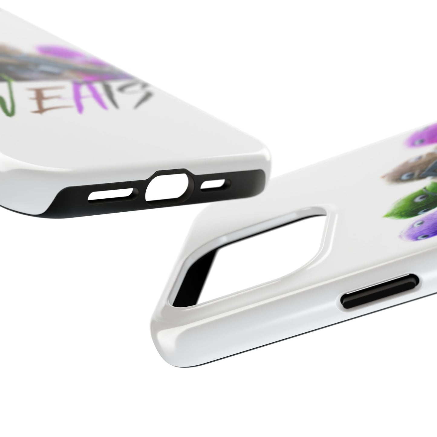 Cool Cartoon-Inspired Tough Phone Case - 'SWEATS'