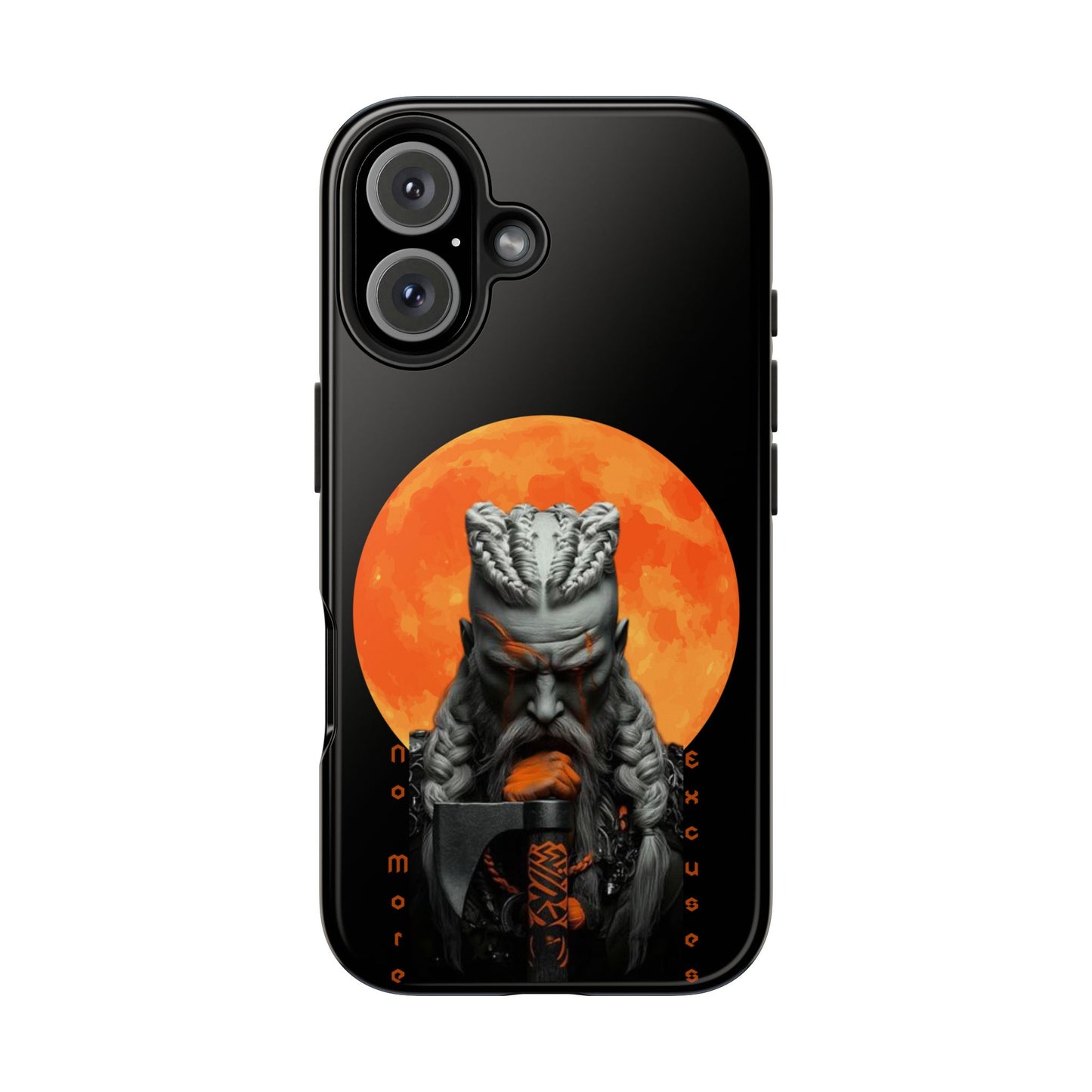 π₯ Warrior Spirit Tough Phone Case β No More Excuses Design for iPhone & Android β Empowerment & Protection