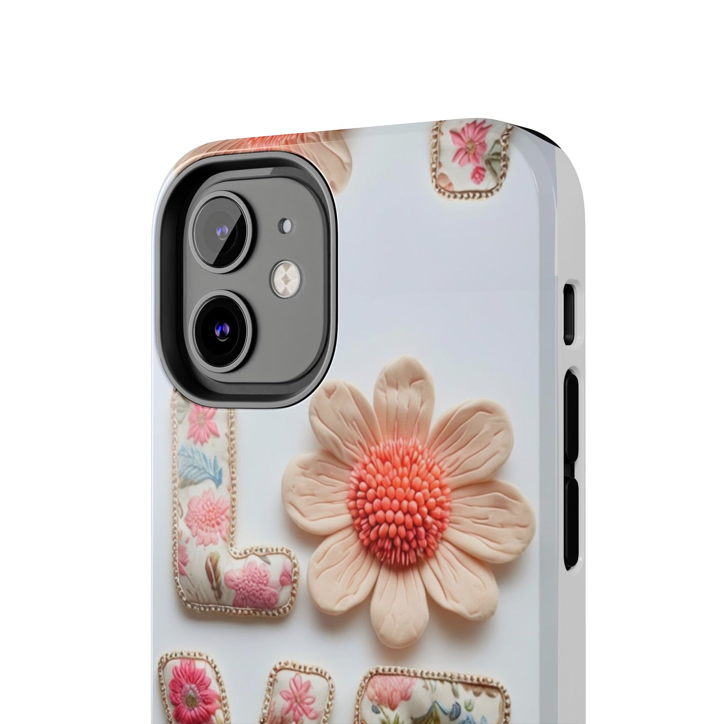Floral 'Love Yourself' Tough Phone Case