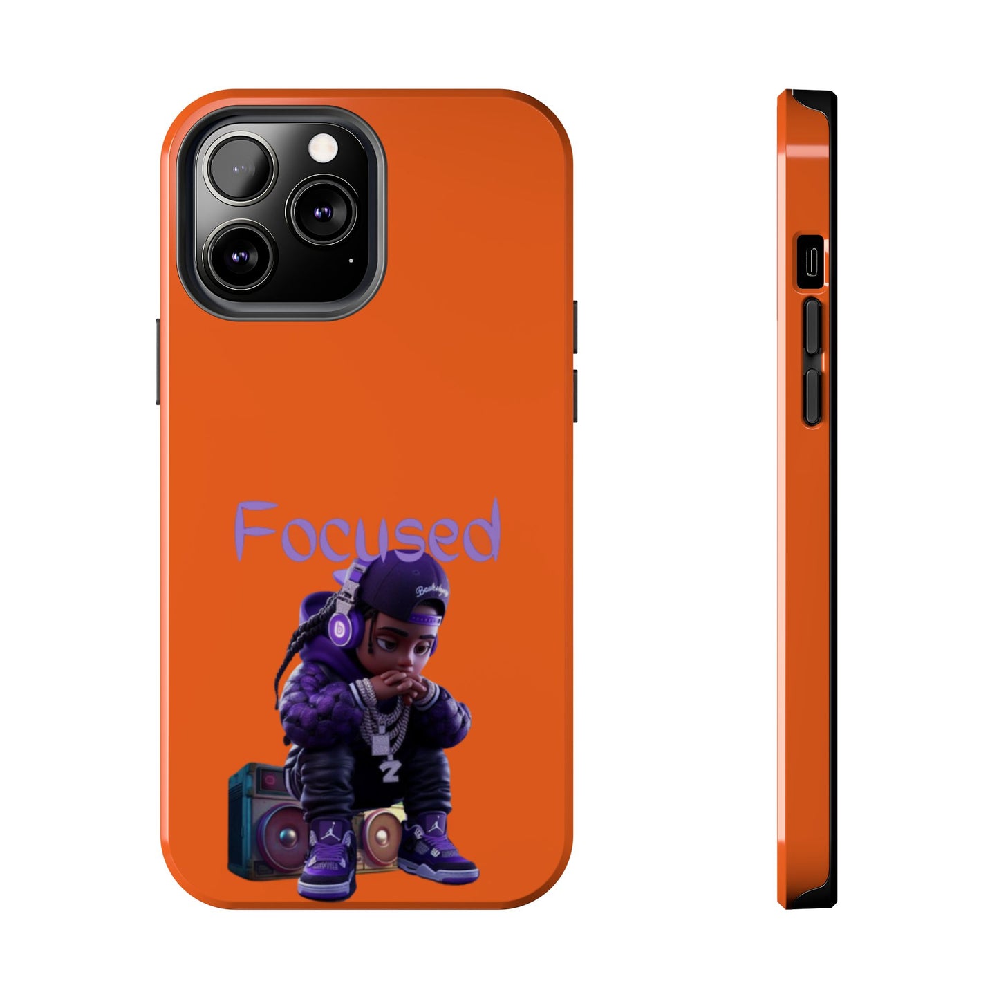 Phone Case- Focused Tough Case- Durable Protection