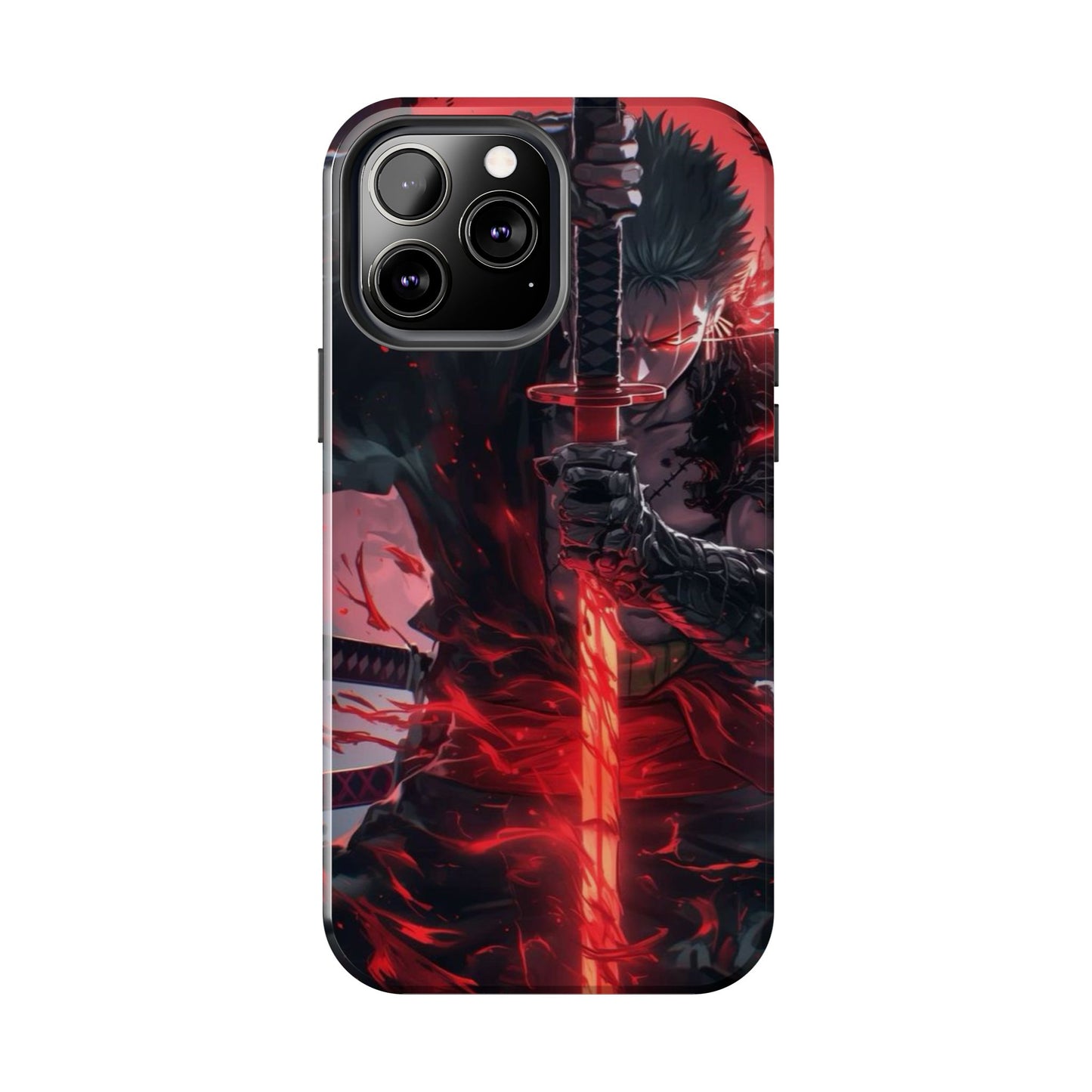 🗡️ Fierce Samurai Tough Phone Case – Durable Protection with Bold Anime Design for iPhone & Android