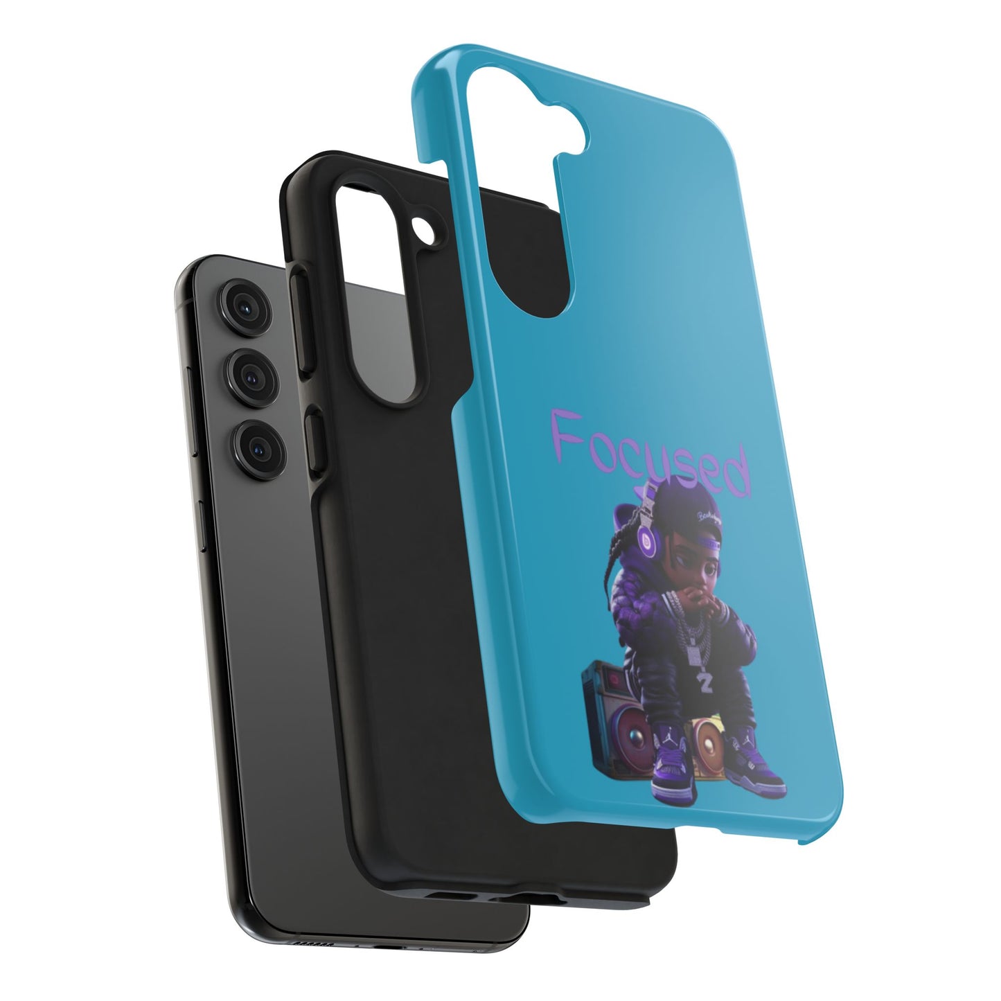 Phone Case- Focused Tough Case- Durable Protection