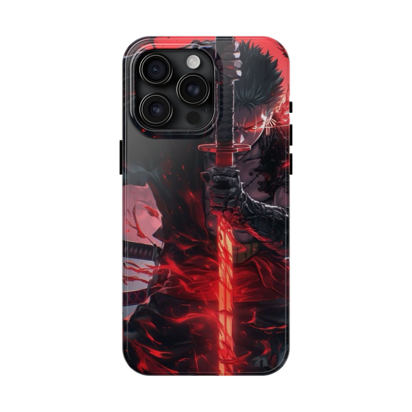 🗡️ Fierce Samurai Tough Phone Case – Durable Protection with Bold Anime Design for iPhone & Android