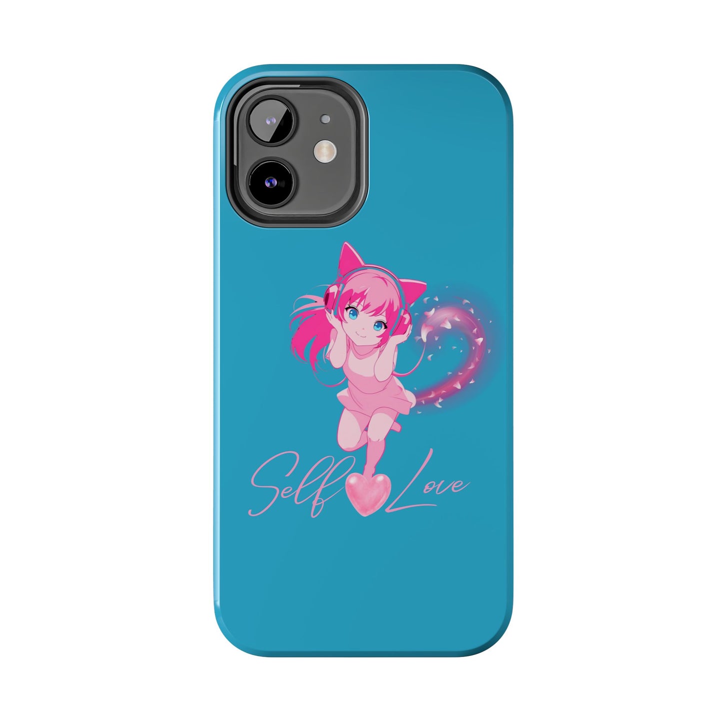 Self Love Tough Phone Case for Anime Lovers