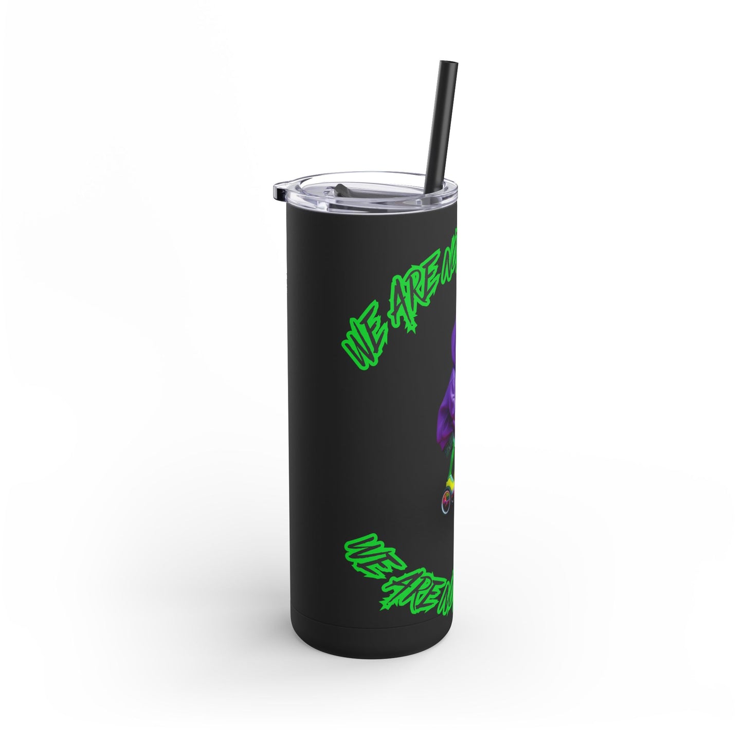 Tumblers- Alien Vibe Skinny Tumbler - 20oz | We Are Not The Same, Fun Travel Mug