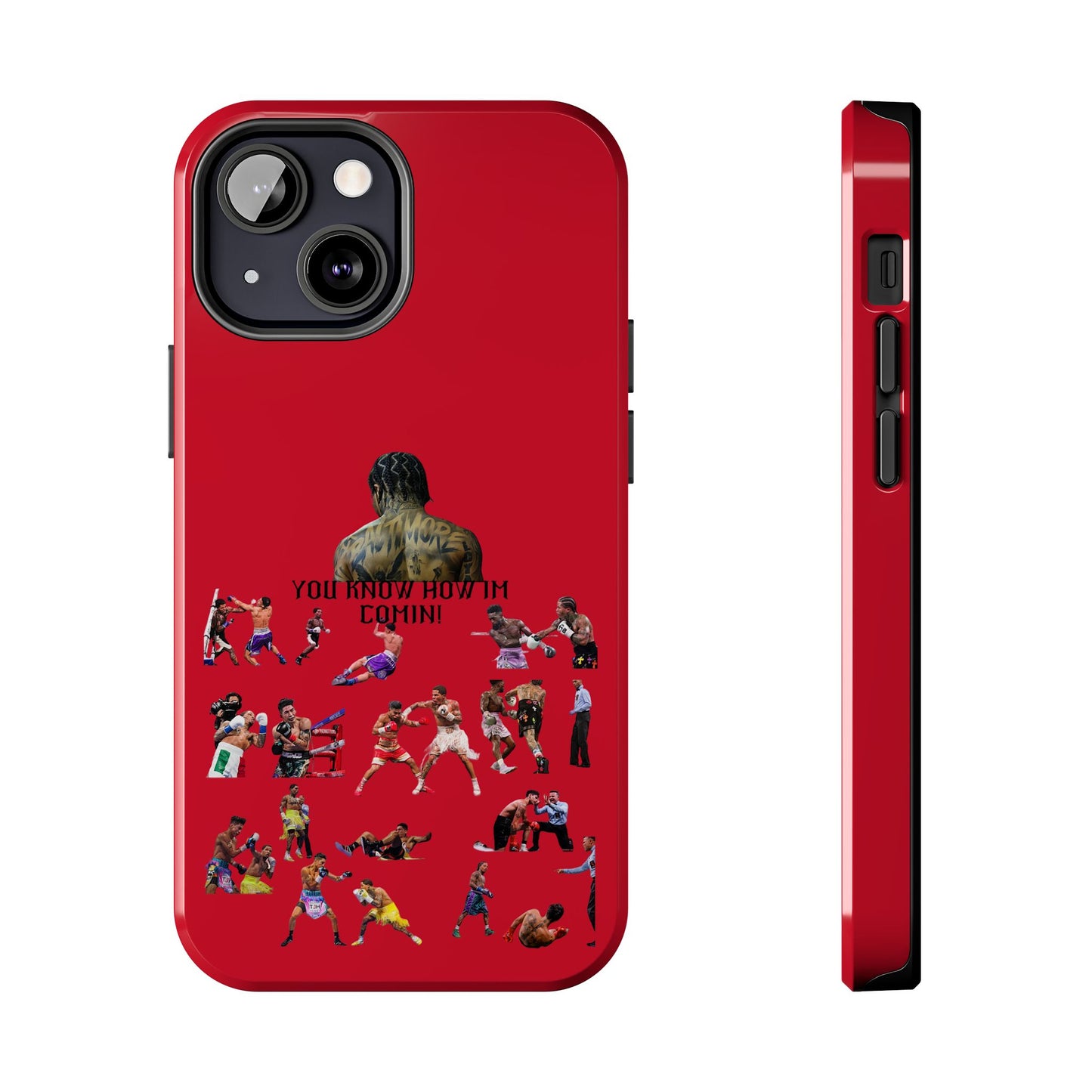 Phone case- You Know How I'm Comin' Tough Phone Case - Durable Protection