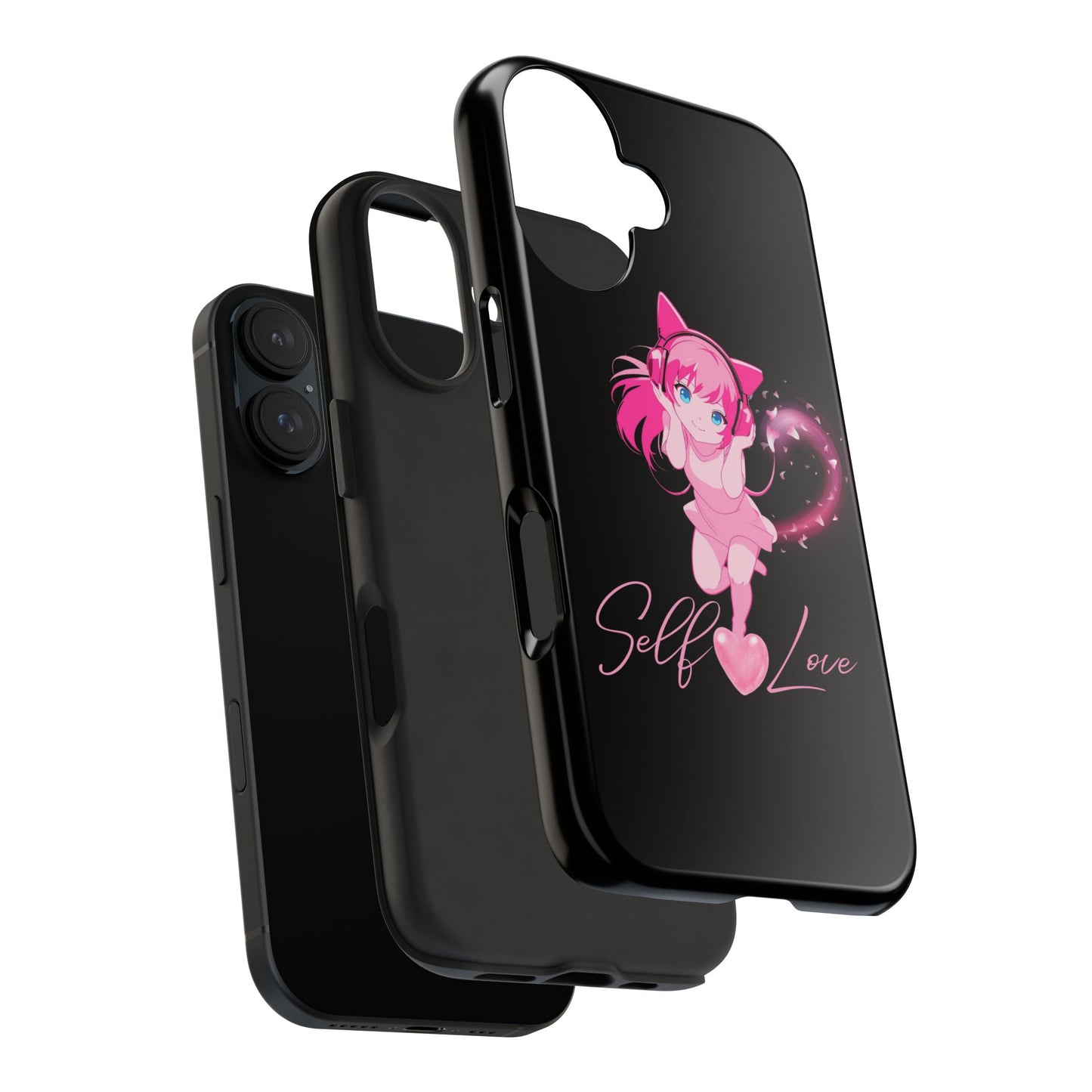 Self Love Tough Phone Case for Anime Lovers