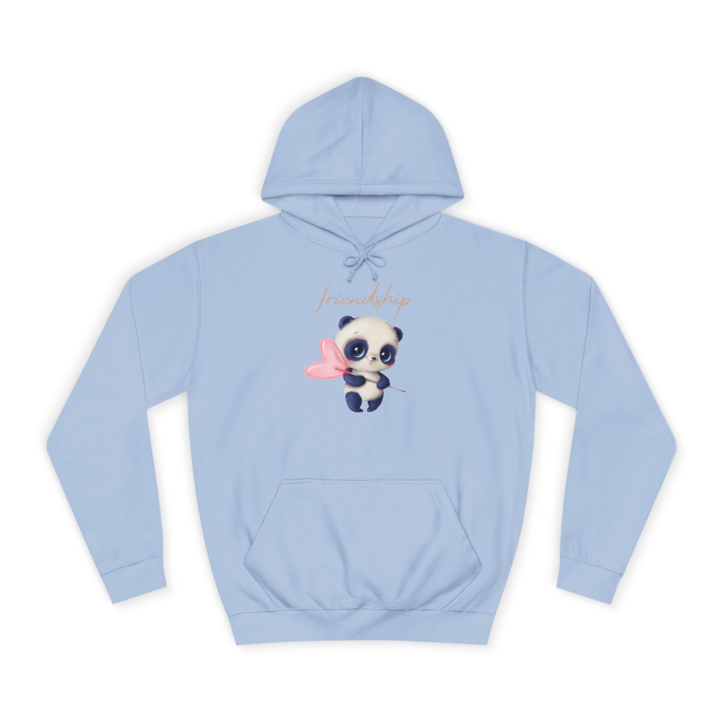 Soft Cloud Cute Sweater for Women – "Friendship Panda" Cozy Graphic Pullover