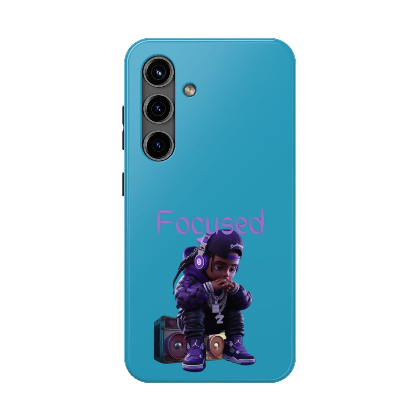 Phone Case- Focused Tough Case- Durable Protection