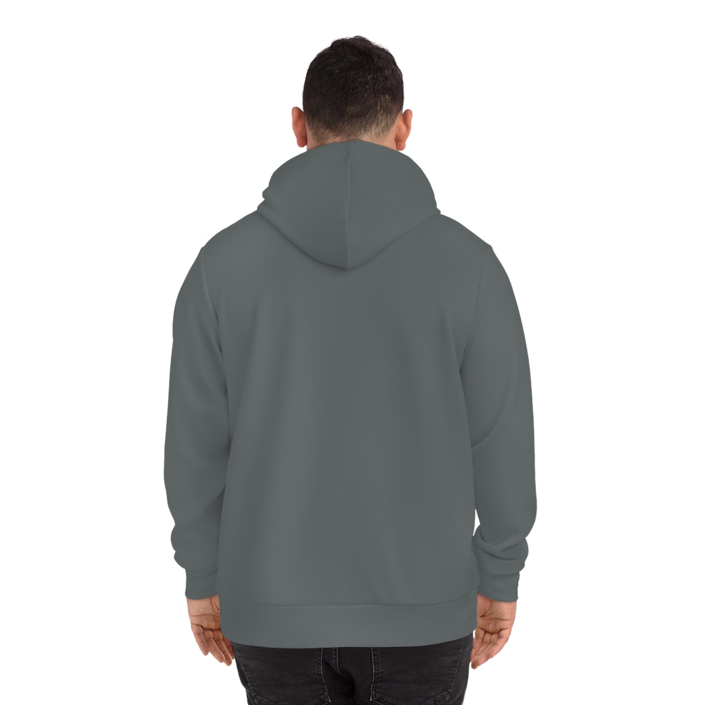 Ash Iron Grey Hoodie for Men & Women – "Loyalty on a Leash" Wild Wolf Statement Wear