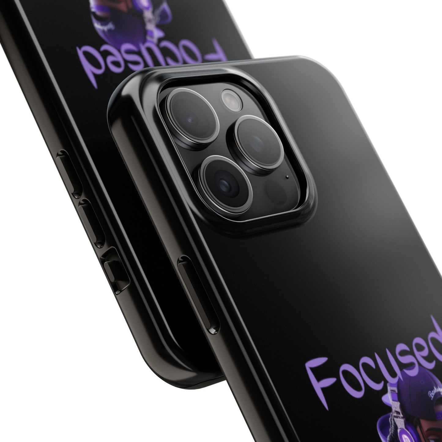 Phone case- Focused Tough Phone Case - Durable Protection
