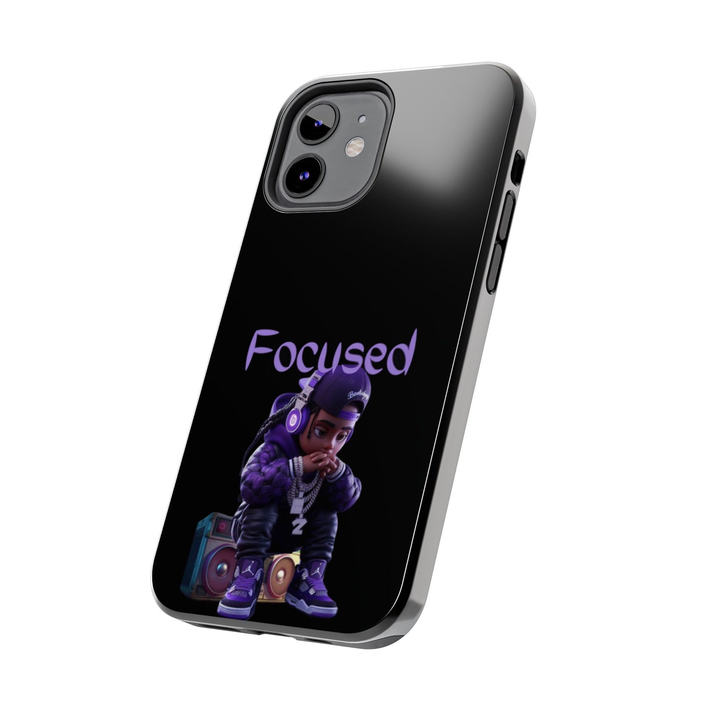 Phone case- Focused Tough Phone Case - Durable Protection