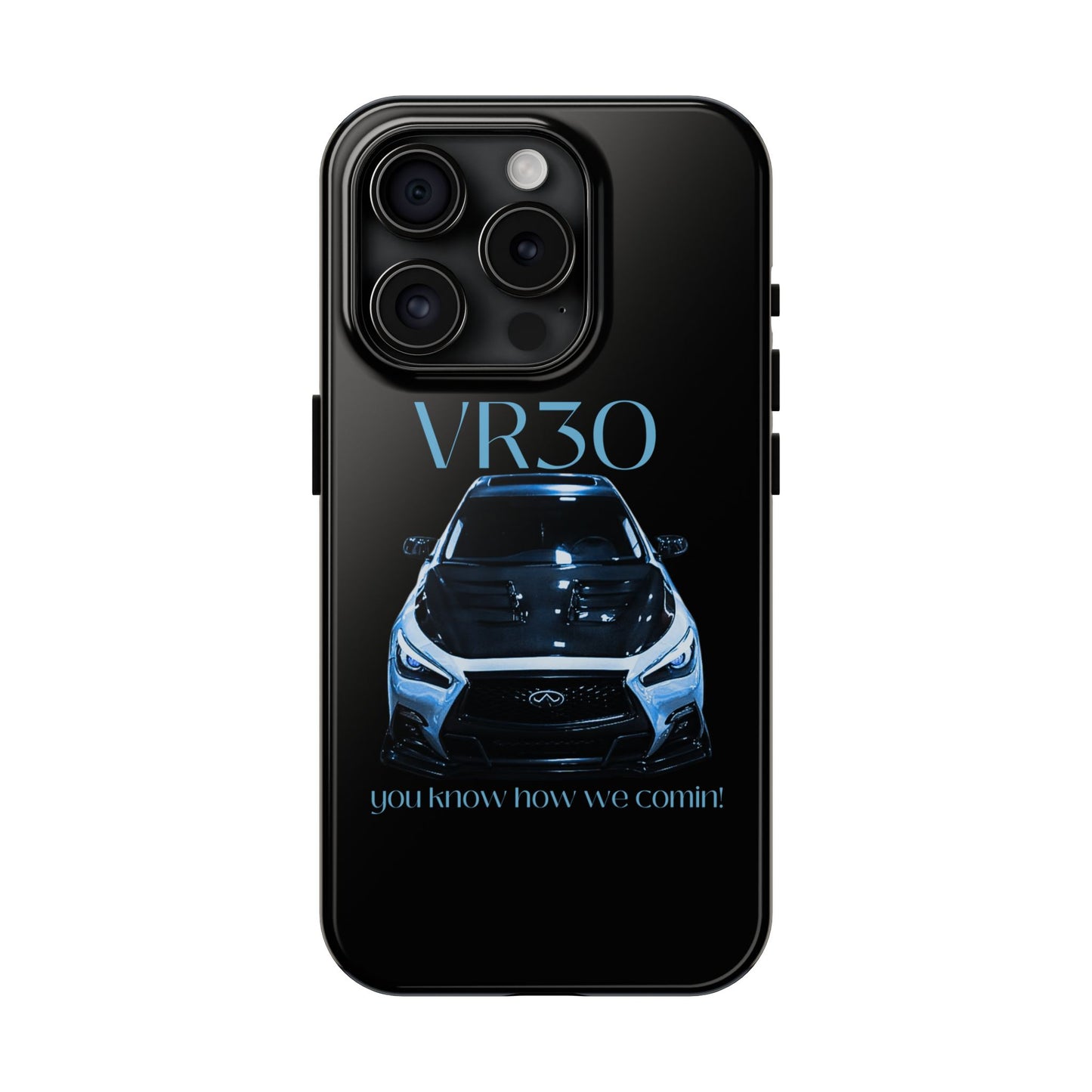 VR30 Sports Car Tough Phone Case - Stylish and Durable Protection for Car Enthusiasts