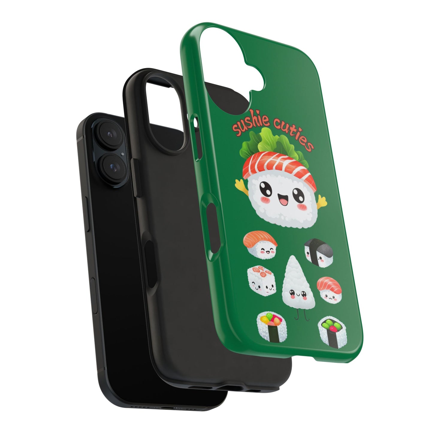 π£ Cute Sushi Buddies Tough Phone Case β Durable & Adorable for iPhone & Android!