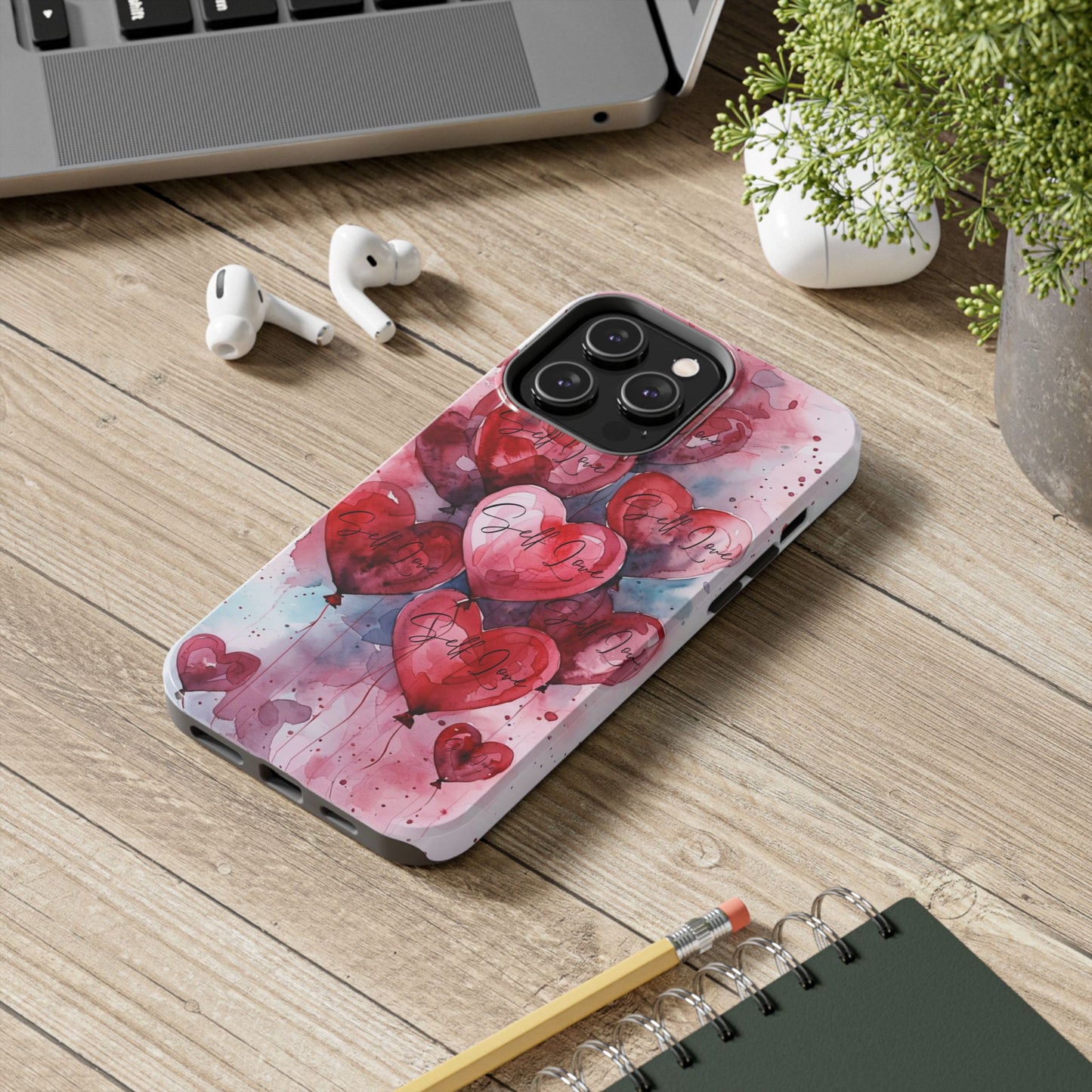 Tough Phone Cases Heart Design
