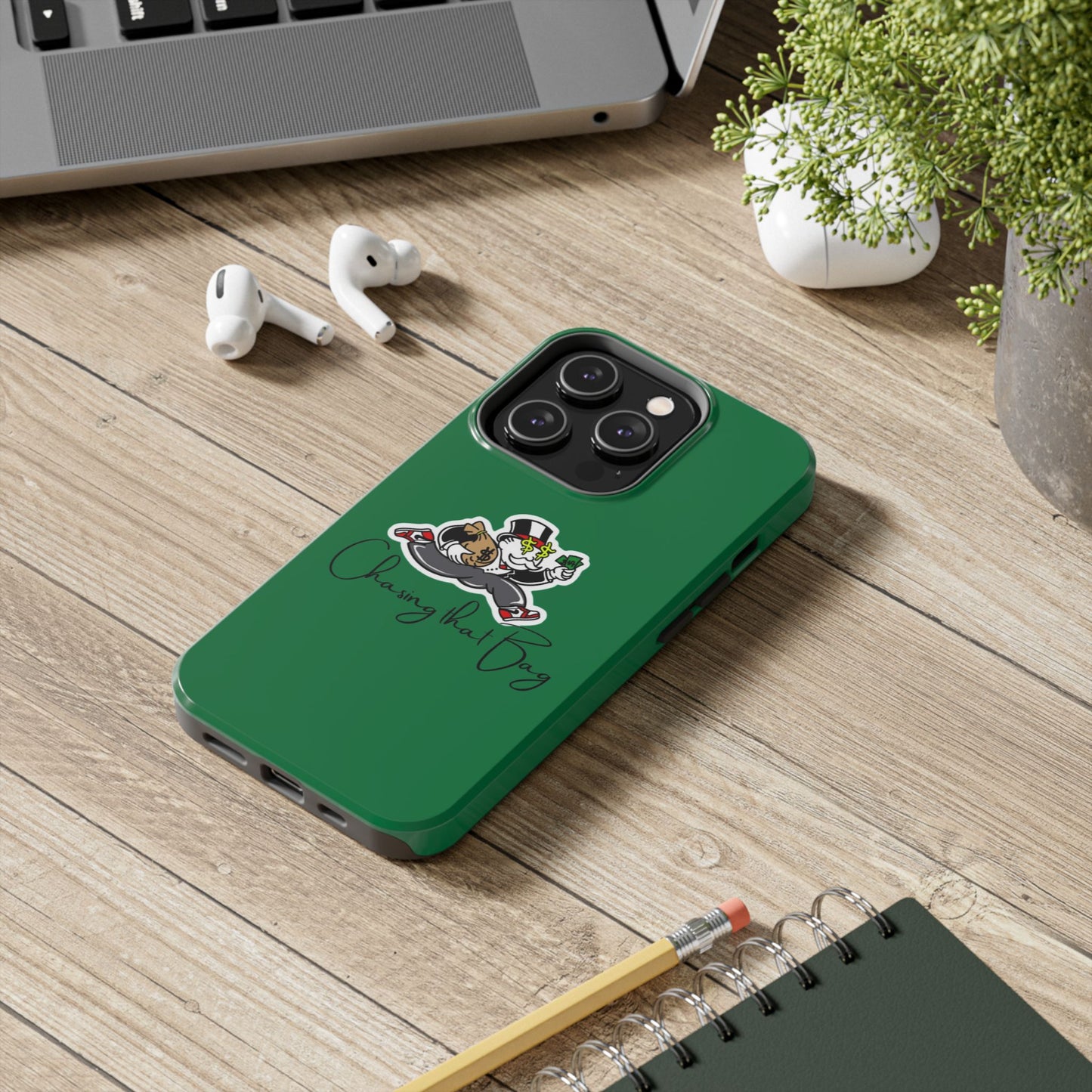 Phone Case- Chasin That Bag Tough Case- Durable Protection