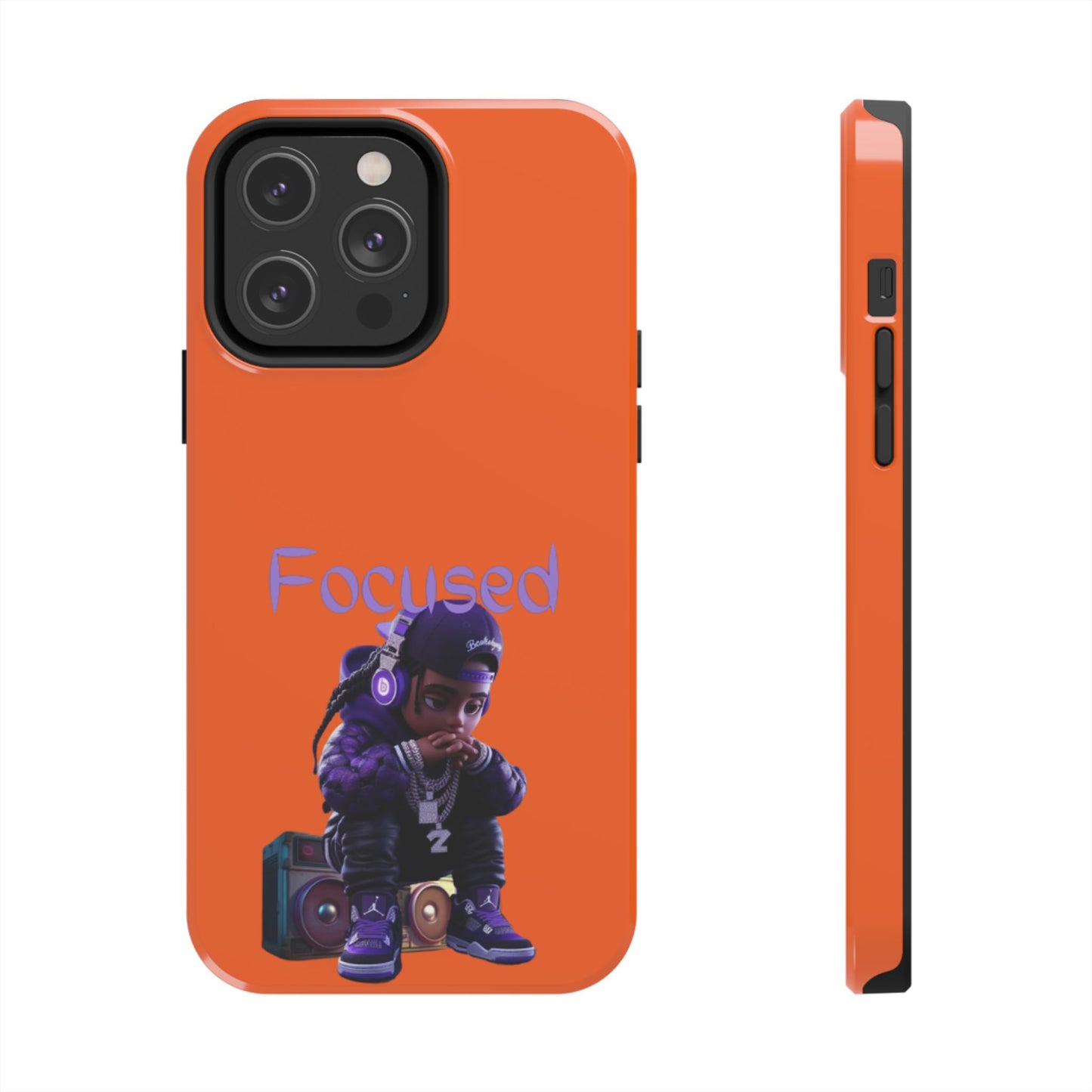 Phone Case- Focused Tough Case- Durable Protection