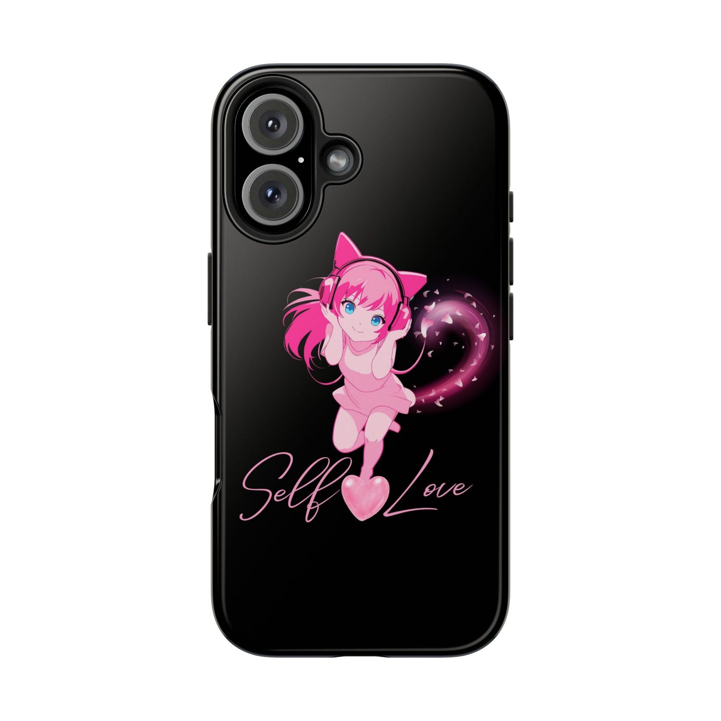 Self Love Tough Phone Case for Anime Lovers