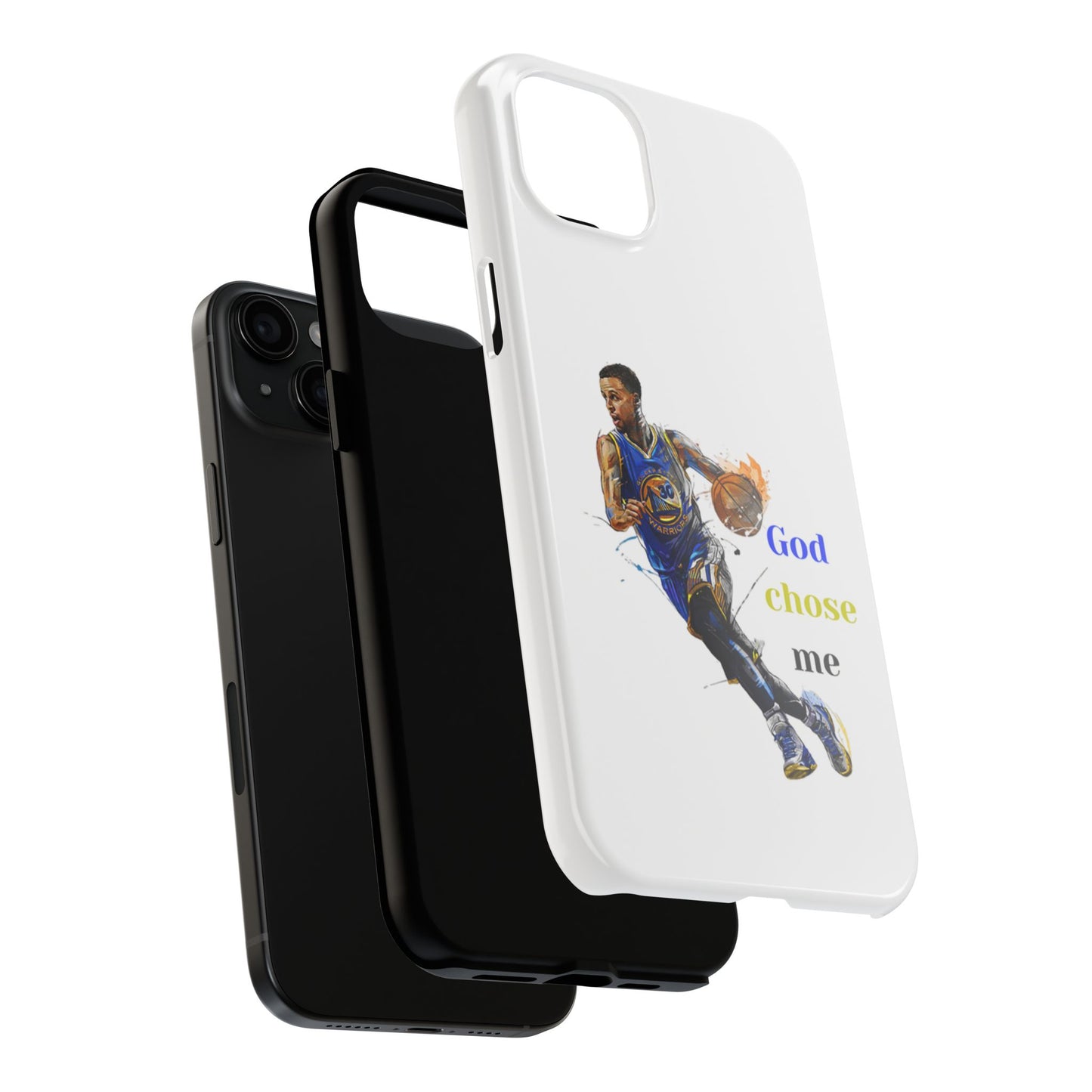 Phone case- God Chose Me Tough Phone Case - Durable Protection