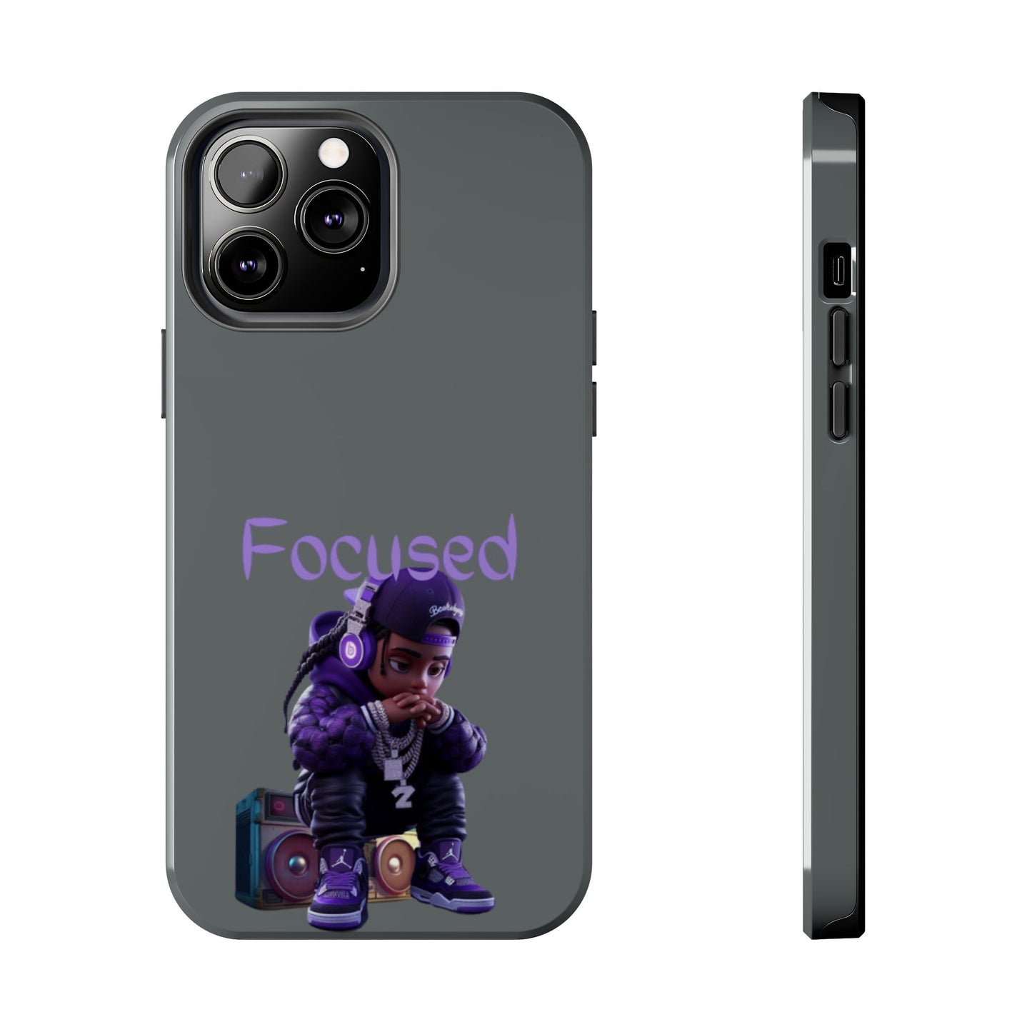 Phone Case- Focused Tough Case- Durable Protection