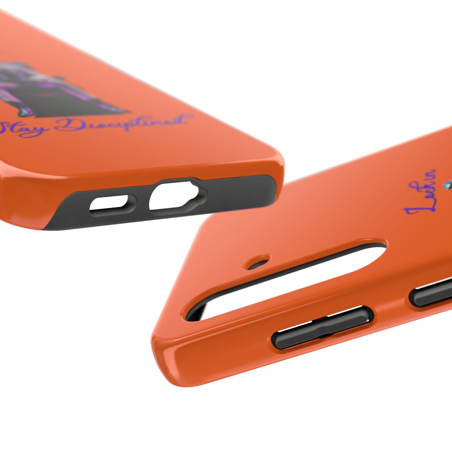 Phone case- Lock In, Stay discipline Tough Phone Case - Durable Protection