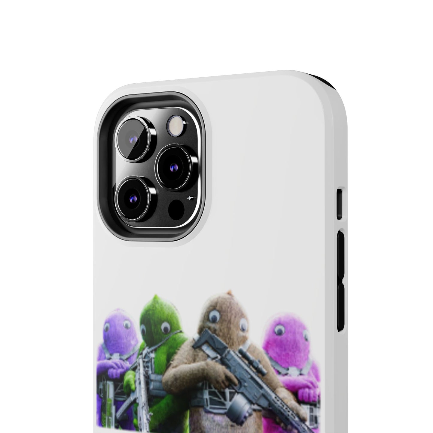 Cool Cartoon-Inspired Tough Phone Case - 'SWEATS'