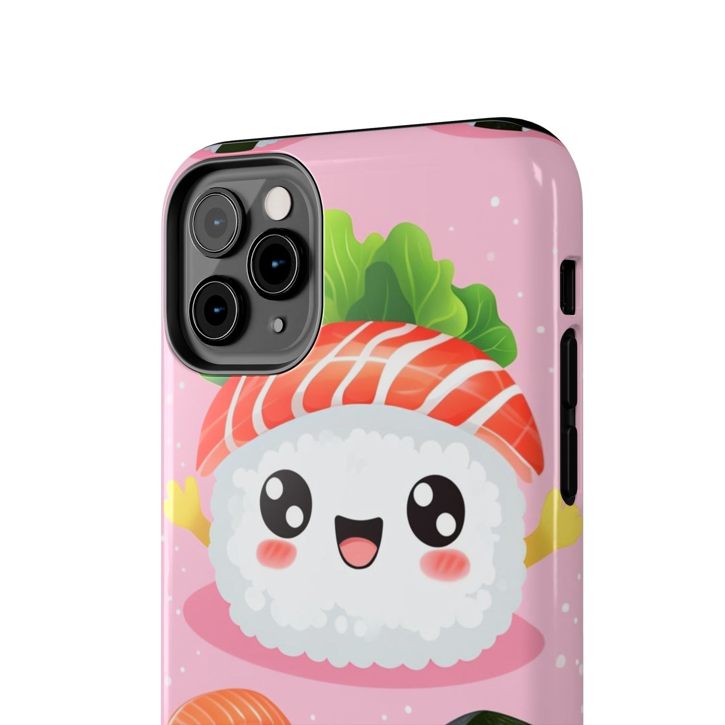 Adorable Sushi Tough Phone Case | Cute Kawaii Design for Food Lovers