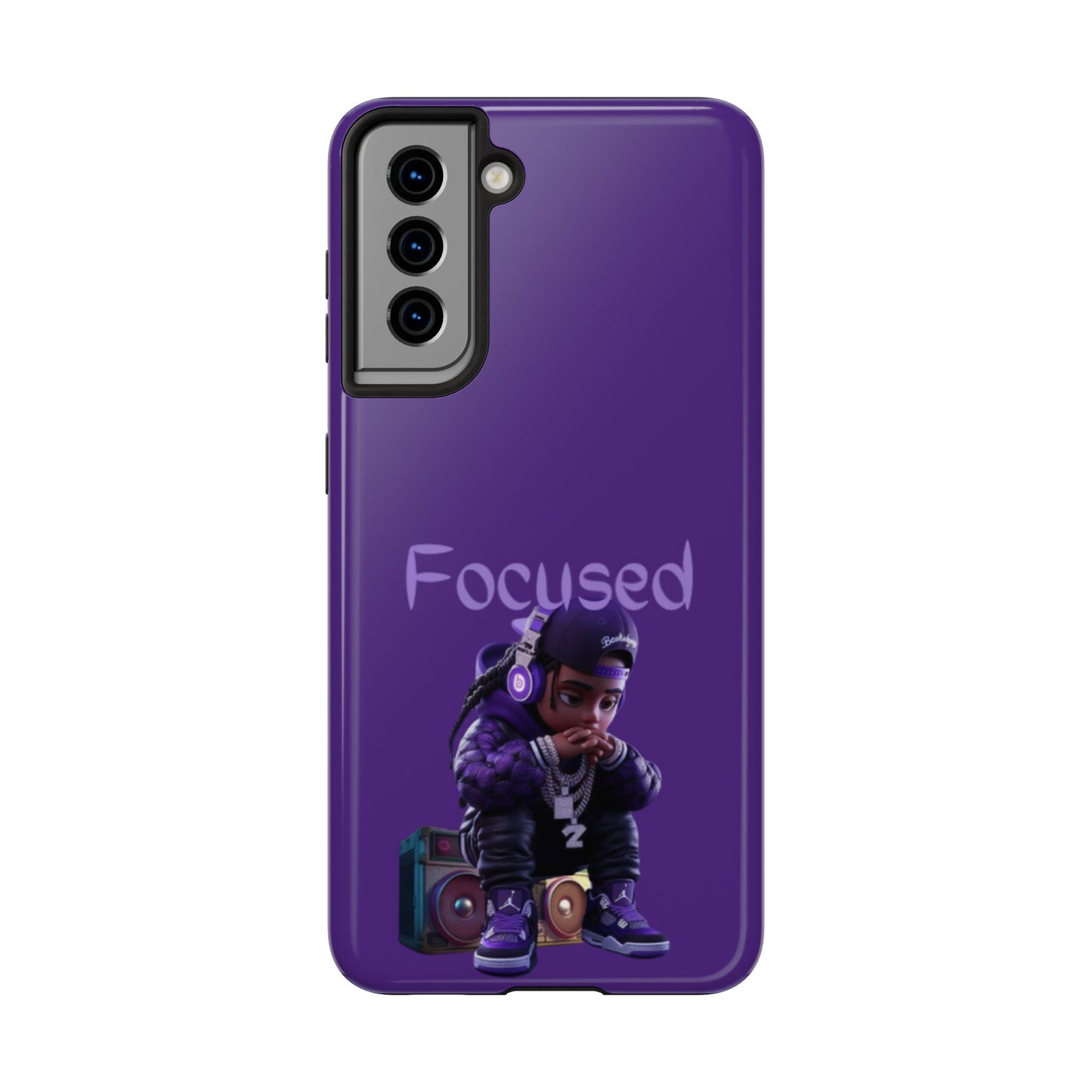 Phone Case- Focused Tough Case- Durable Protection