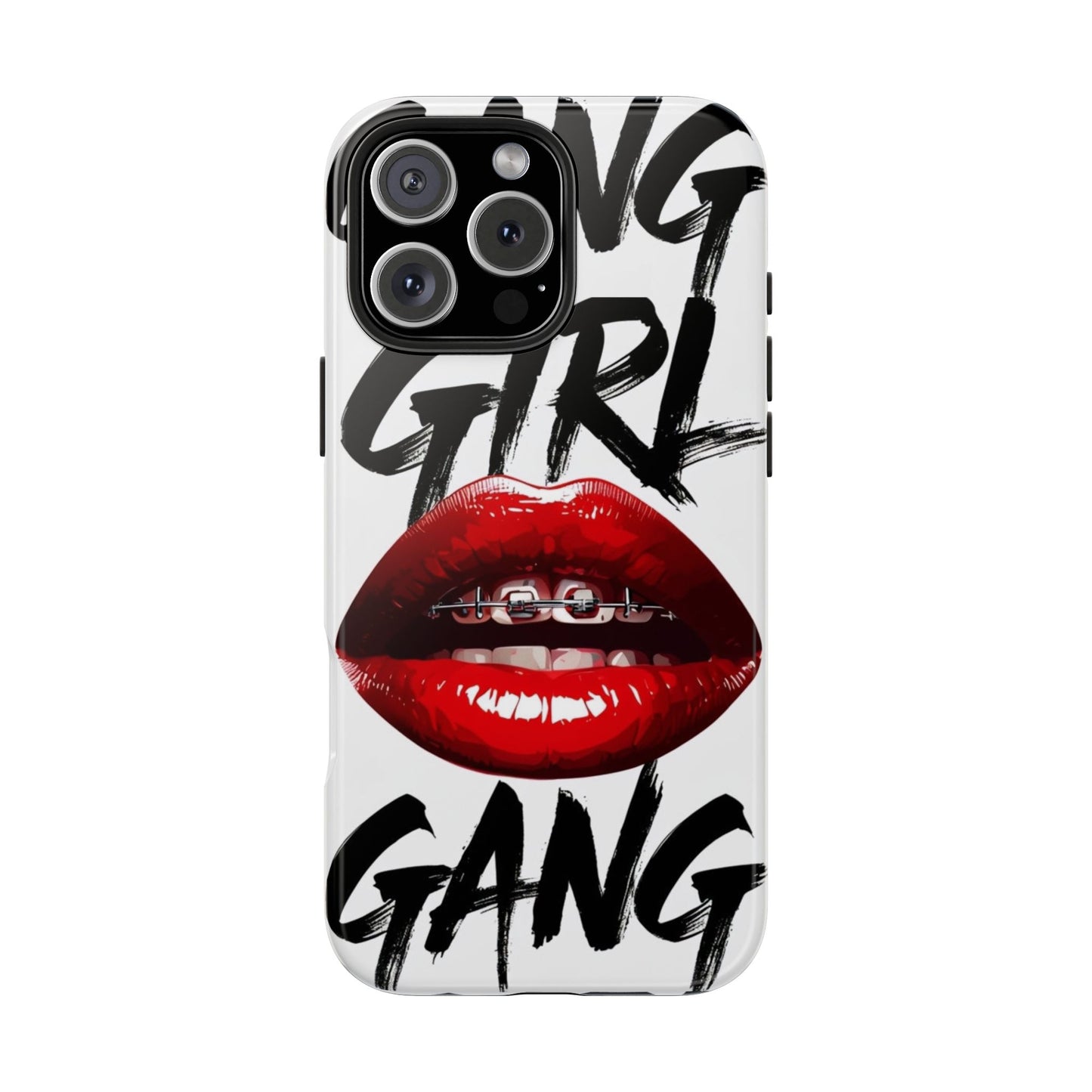 Bold 'Girl Gang' Tough Phone Case – Protective and Stylish Accessory for Trendsetters