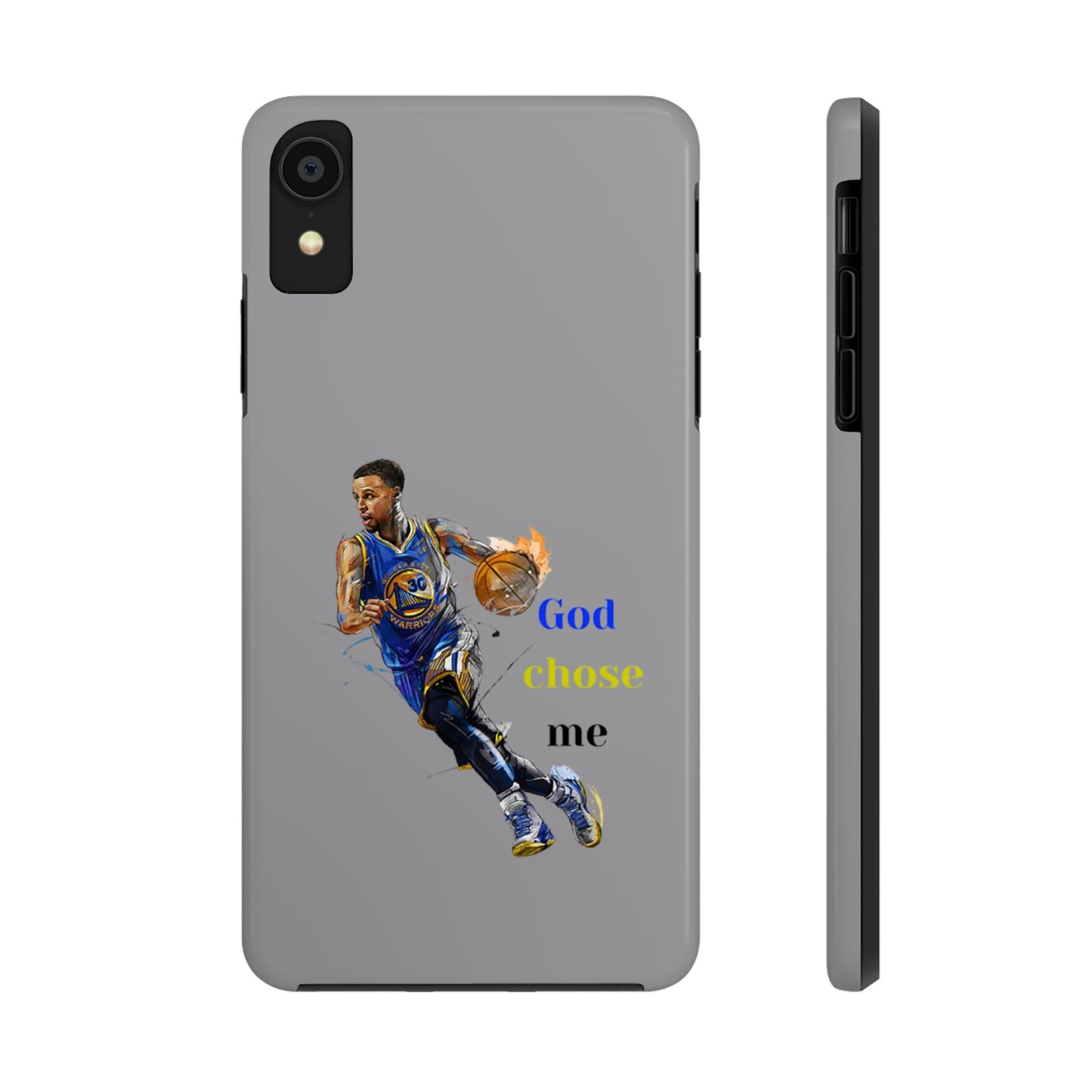 Phone case- God Chose Me Tough Phone Case - Durable Protection