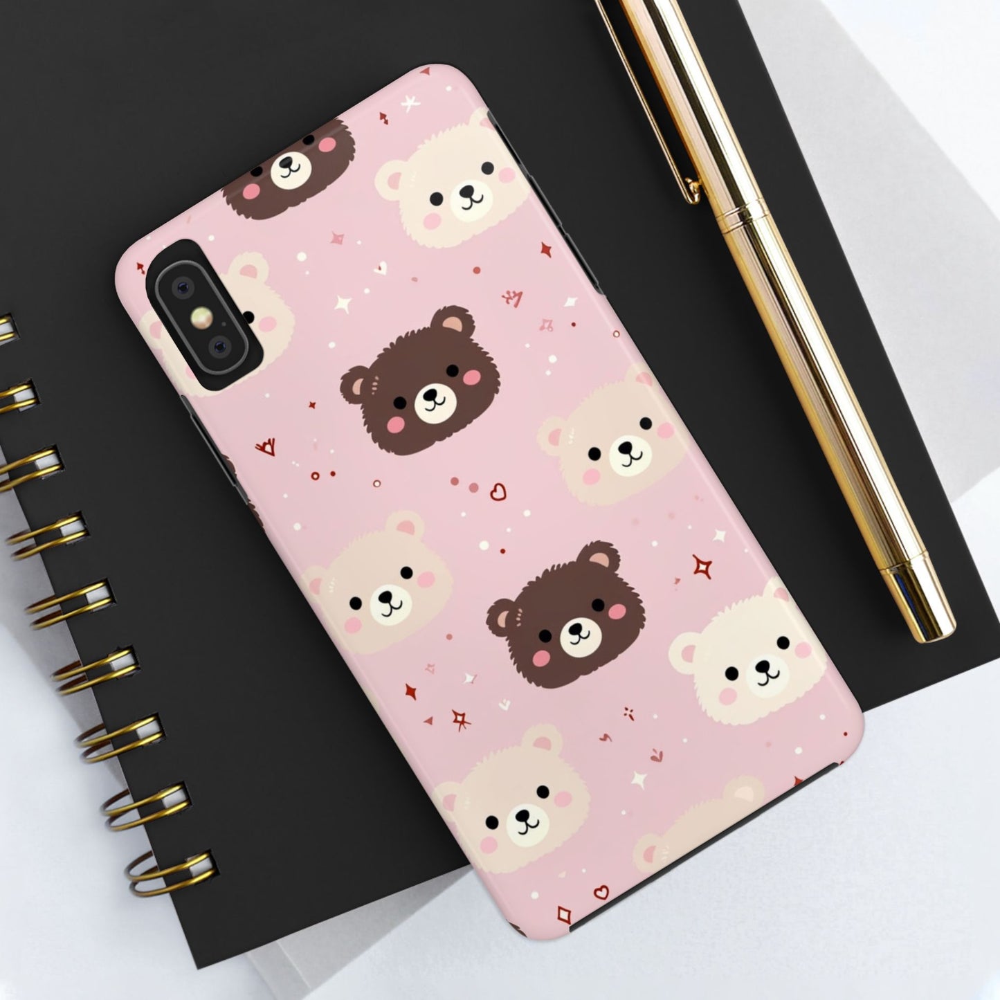 Tough Phone Cases- Cute Bears