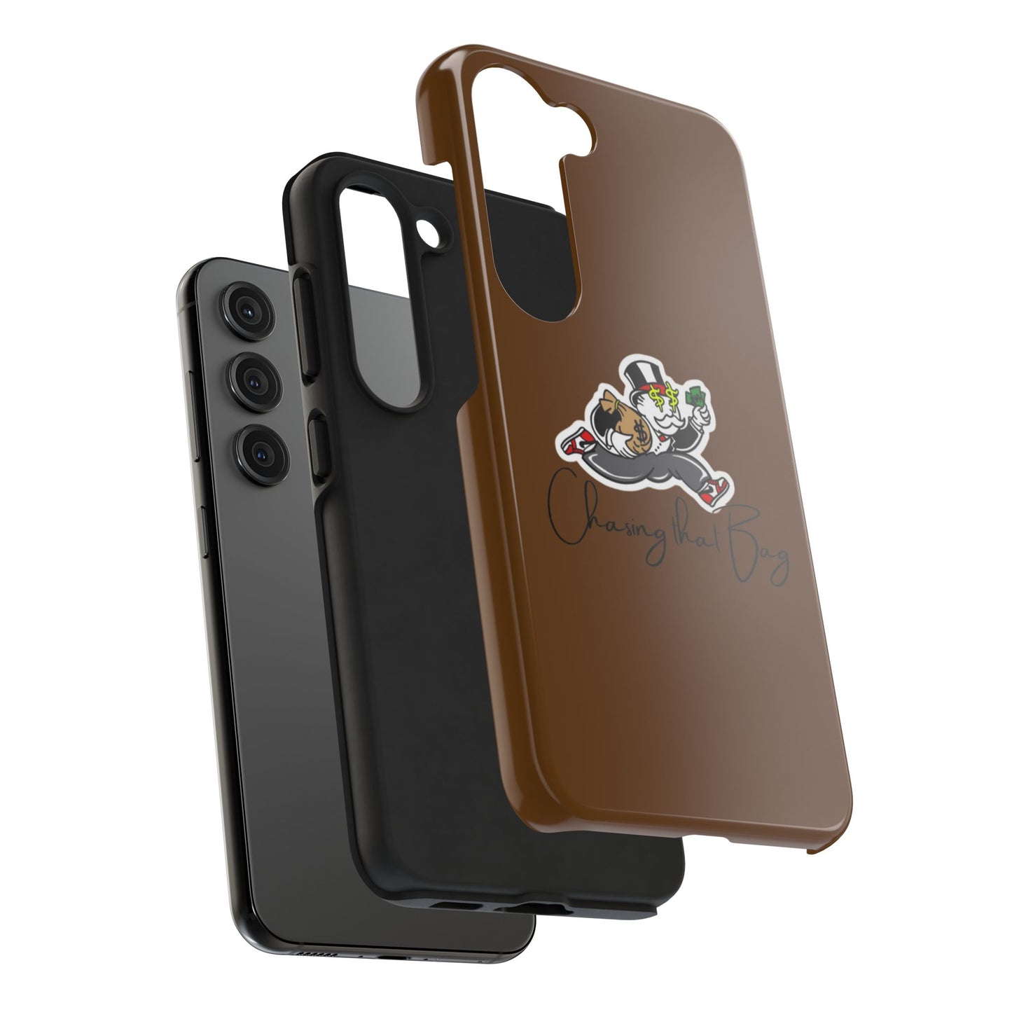 Phone Case- Chasing That Bag Tough Case- Durable Protection