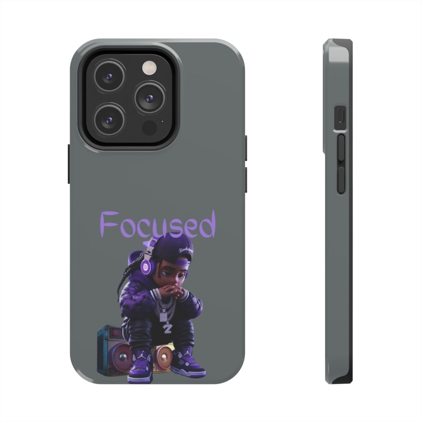 Phone Case- Focused Tough Case- Durable Protection